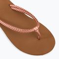 Damen-Flip-Flops ROXY Costas 2021 rose gold 7