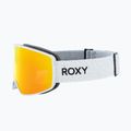 Snowboardbrille für Frauen ROXY Storm Women 2021 bright white/amber rose ml red 4