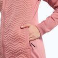 Snowboard-Sweatshirt für Frauen ROXY Limelight Zip Through 2021 dusty rose 6