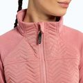Snowboard-Sweatshirt für Frauen ROXY Limelight Zip Through 2021 dusty rose 7