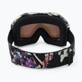 Snowboardbrille für Frauen ROXY Sunset ART J 2021 true black superlights /amber rose ml super silver 3