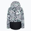 Quiksilver Mission Printed Block Kinder Snowboardjacke schwarz-weiß EQBTJ03147 2