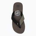 Herren Billabong All Day Impact Flip Flops Schokolade MFOT1BAD-CHO 5