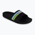 Flip-Flops für Kinder Quiksilver Rivi Slide black/orange/blue