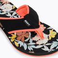 Damen-Flip-Flops ROXY Coastin Print 2021 black print 7