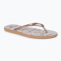 Damen-Flip-Flops ROXY Bermuda Print J 2021 white/tan