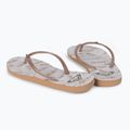 Damen-Flip-Flops ROXY Bermuda Print J 2021 white/tan 3