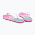 Damen-Flip-Flops ROXY Viva Jelly 2021 white/crazy pink/turquoise 3