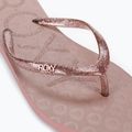 Damen-Flip-Flops ROXY Viva Sparkle 2021 rose gold 7