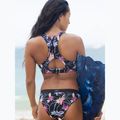Badeanzugunterteil ROXY Active 2021 anthracite/floral flow 7