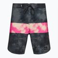 Quiksilver Herren Highlite Arch 19  grau-rosa Schwimmshorts EQYBS04648-MJY6