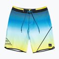 Quiksilver Surfsilk 16  Kinder-Badeshorts blau und gelb EQBBS03616-GDJ6