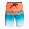 Quiksilver Surfsilk Panel 18  Herren Badeshorts orange-blau EQYBS04658-MKZ6