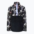 Snowboard-Sweatshirt für Kinder ROXY Alabama 2021 true black black flowers