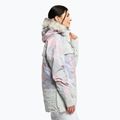 Snowboardjacke für Frauen ROXY Chloe Kim Overhead 2021 gray violet marble 3
