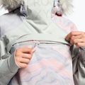 Snowboardjacke für Frauen ROXY Chloe Kim Overhead 2021 gray violet marble 9