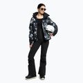 Snowboardjacke für Frauen ROXY Jet Ski Premium 2021 true black future flower 2