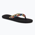 Damen-Flip-Flops ROXY Paia IV 2021 black print