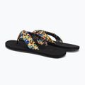 Damen-Flip-Flops ROXY Paia IV 2021 black print 3