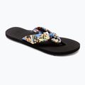 Damen-Flip-Flops ROXY Paia IV 2021 black print 9