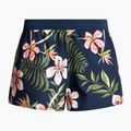 Schwimmshorts für Frauen ROXY Into The Sun Printed 2" 2021 mood indigo tropical depht