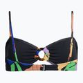 Badeanzug-Oberteil ROXY Color Jam Bandeau 2021 anthracite flower jammin 2