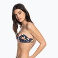 Badeanzug-Oberteil ROXY Into The Sun Mold Bandeau 2021 mood indigo tropical depht 6
