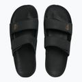Quiksilver Herren Rivi Leder Double Adjust flip-flops schwarz 1 2