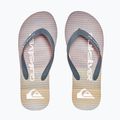 Herren-Flip-Flops Quiksilver Molokai Massive grey/orange/grey 12