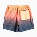 Herren Quiksilver Everyday Warped Logo Volley 17" Schwimmen Shorts navy blau und orange EQYJV04000-BSL6 2