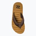 Herren Billabong Dunes Impact Flip Flops camel 5