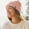 Damen Snowboardmütze ROXY Nevea Beanie rosa Zuckerguss 10