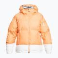 Damen Snowboardjacke ROXY Chloe Kim Puffy mock orange 4