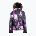 Damen ROXY Jet Ski Premium true black pansy Snowboardjacke 9