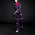 Damen Snowboardhose ROXY X Rowley Insulated Bib true black darkreds floral 5