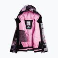 Kinder Snowboardjacke ROXY Greywood Girl true black blurry flower 9