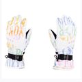 Damen Snowboard Handschuhe ROXY Jetty schwarz hell weiß sapin 3