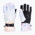 Damen Snowboard Handschuhe ROXY Jetty schwarz hell weiß sapin 5