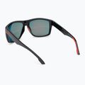 Sonnenbrille Herren Quiksilver Transmission black ml red 2