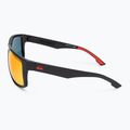 Sonnenbrille Herren Quiksilver Transmission black ml red 4