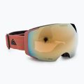 Quiksilver Greenwood S3 schwarz Redwood / clux gold mi Snowboardbrille 5