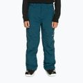 Quiksilver Estate Jugend Majolika blau Kinder Snowboard Hose