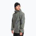 Quiksilver Shredder Hoodie Krawatte Farbstoff wahr schwarz Snowboard Sweatshirt 4