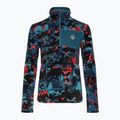 Quiksilver Aker HZ Fleee Kinder Snowboard Sweatshirt Gebäude Berge grenadine