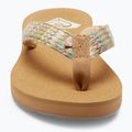 ROXY Porto Raffia II Damen Flip Flops multi/oliv 9