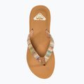 ROXY Porto Raffia II Damen Flip Flops multi/oliv 5