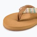ROXY Porto Raffia II Damen Flip Flops multi/oliv 7