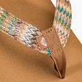 ROXY Porto Raffia II Damen Flip Flops multi/oliv 8