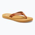 ROXY Porto Motiv Damen Flip Flops hellbraun 8