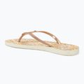 ROXY Bermuda Print Damen Flip Flops Pfirsich Creme 3